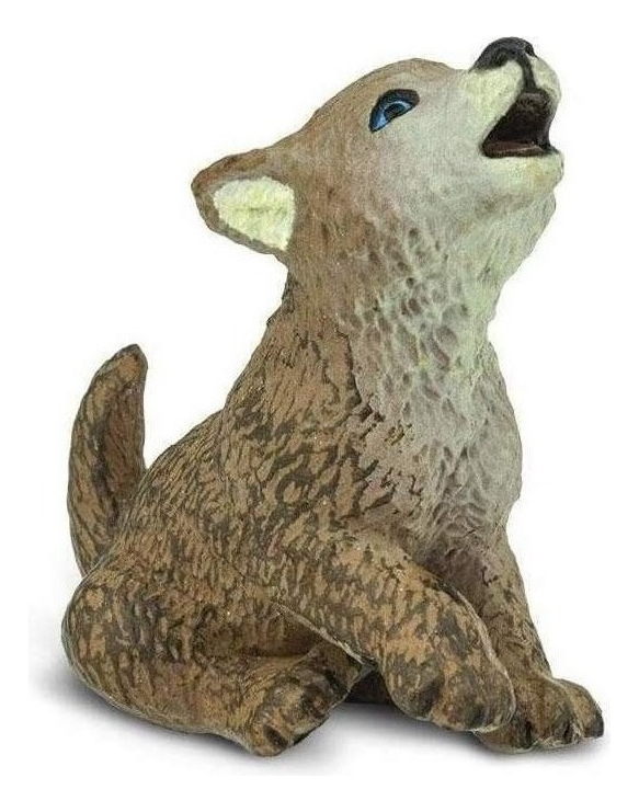 Figura Safari Lobo Bebe Niños Juguete Decoración Trex