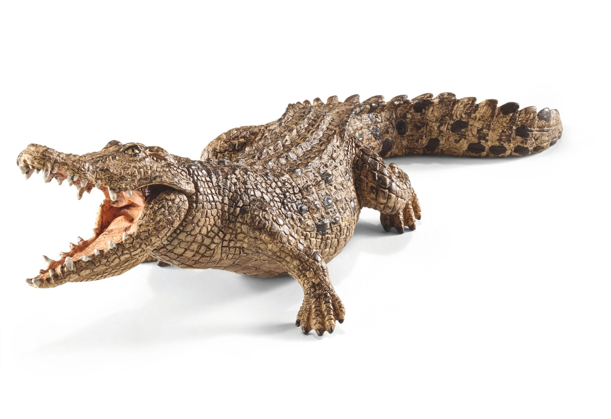 Figura Tigre Cocodrilo Coleccionable Selva Schleich Trex