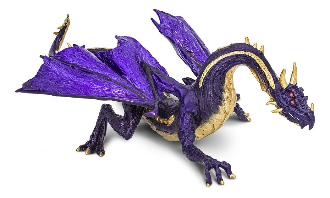 Figura Safari Dragón Oscuro Juguete Niños Aventuras Tx