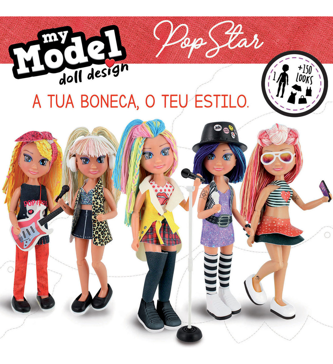 My Model Doll Design Pop Star 19203 Educa Tx