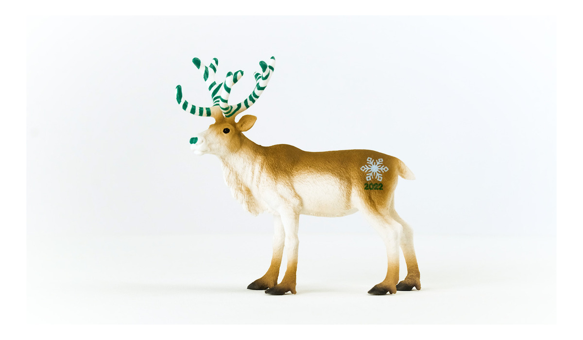 Muñeco Reno Ciervo De Navidad Coleccionable Schleich Trex