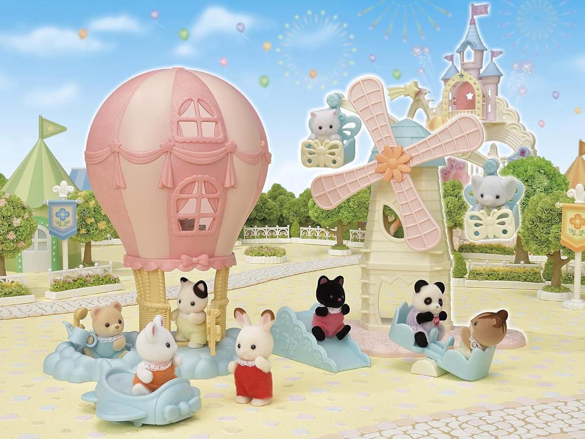 Sylvanian Families Globo Casa De Juegos Accesorios Muñeco Tx