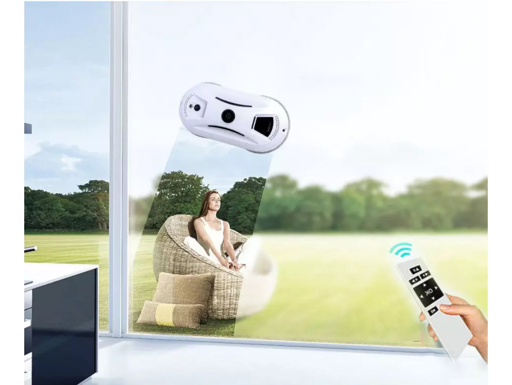 Robot Limpiavidrios Automático Marvo Hwc-003 Remoto Trex