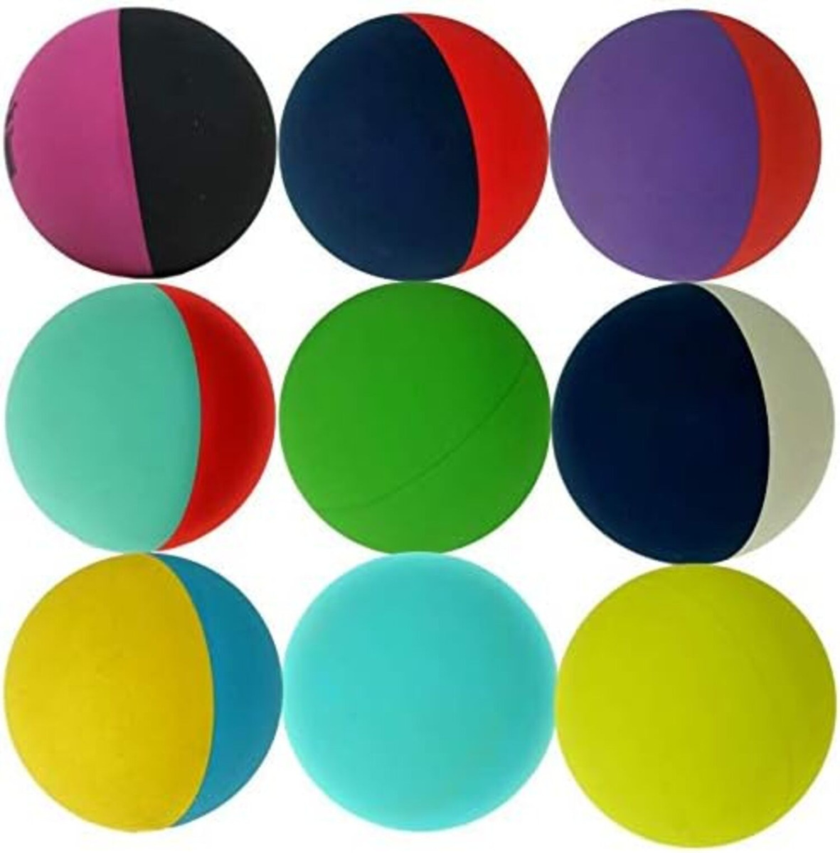 Super Pelota Rebotadora Colores Ja Ru Bounce Balls Infantil