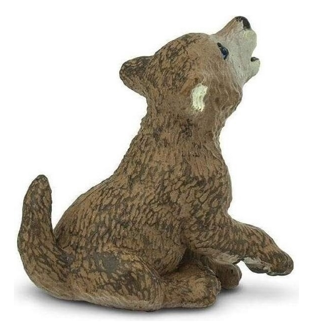 Figura Safari Lobo Bebe Niños Juguete Decoración Trex