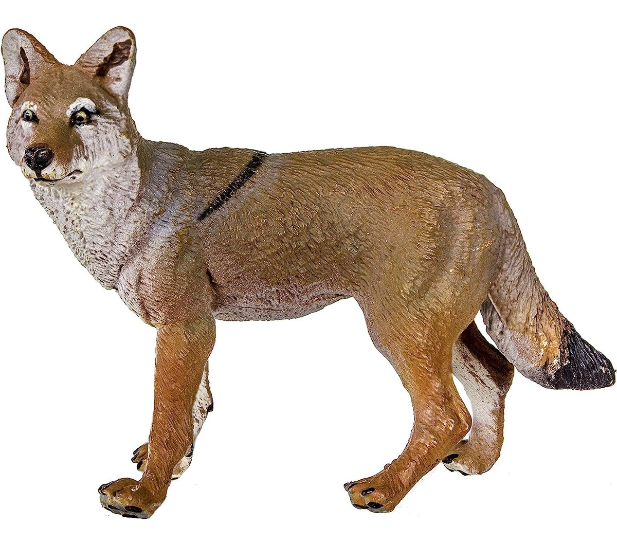 Figura Safari Coyote Mamifero Juguete Muñeco Coleccionable