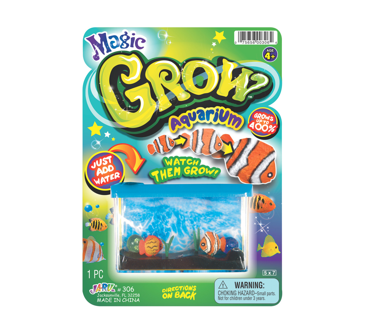 Juego Biogel Capsulas Aquario Crecen Agua Ja-ru Trex