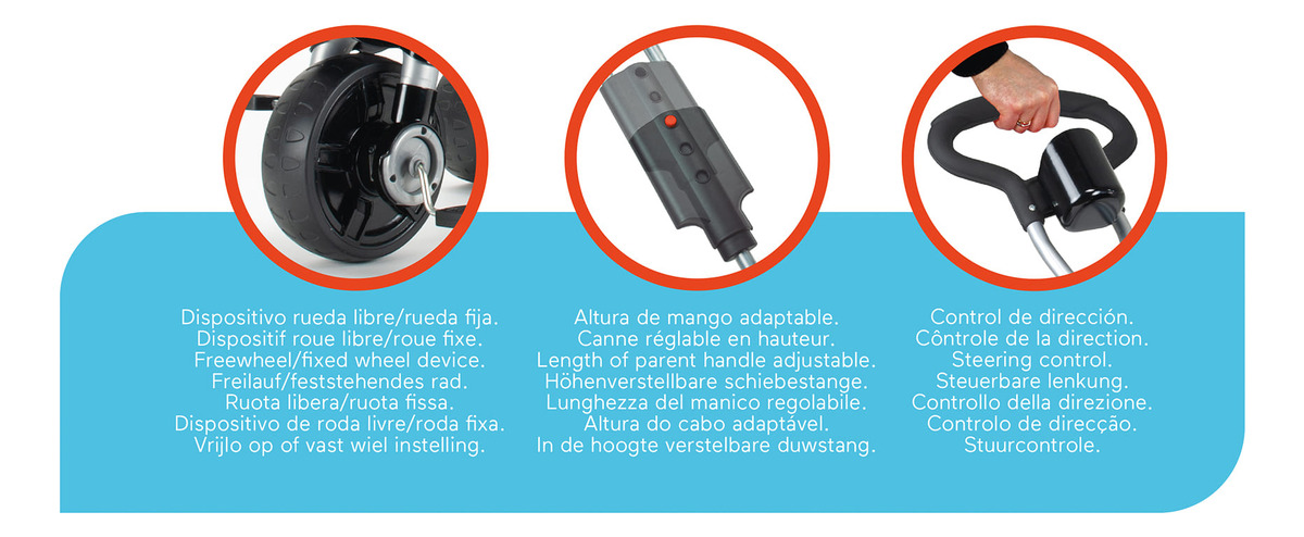 Triciclo Coche Moto Infantil Manubrio Injusa Pedales Trex