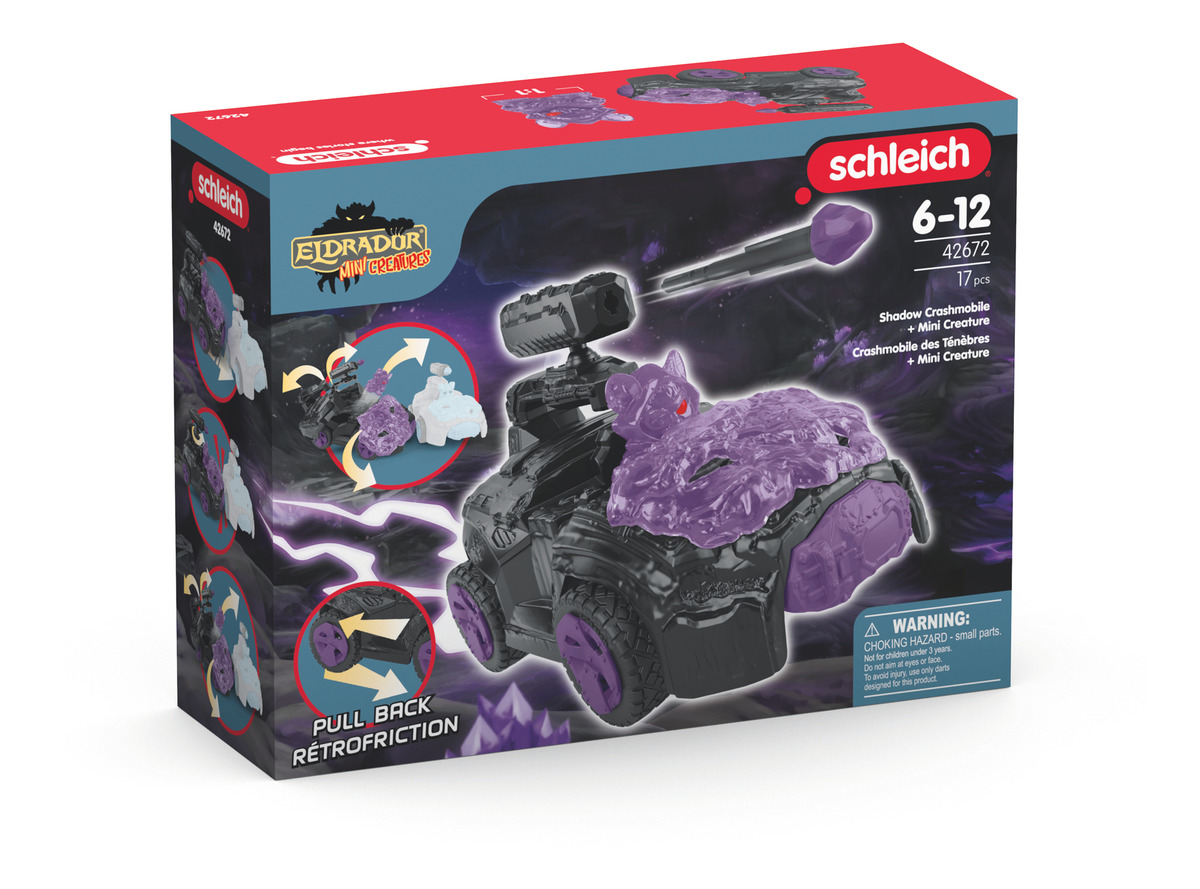 Set Crashmóvil Sombra Mini Criatura Eldrador Schleich Trex