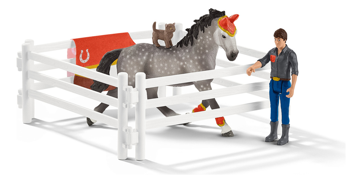 Set Equitación Vaulting Schleich Horse Club Mia Trex