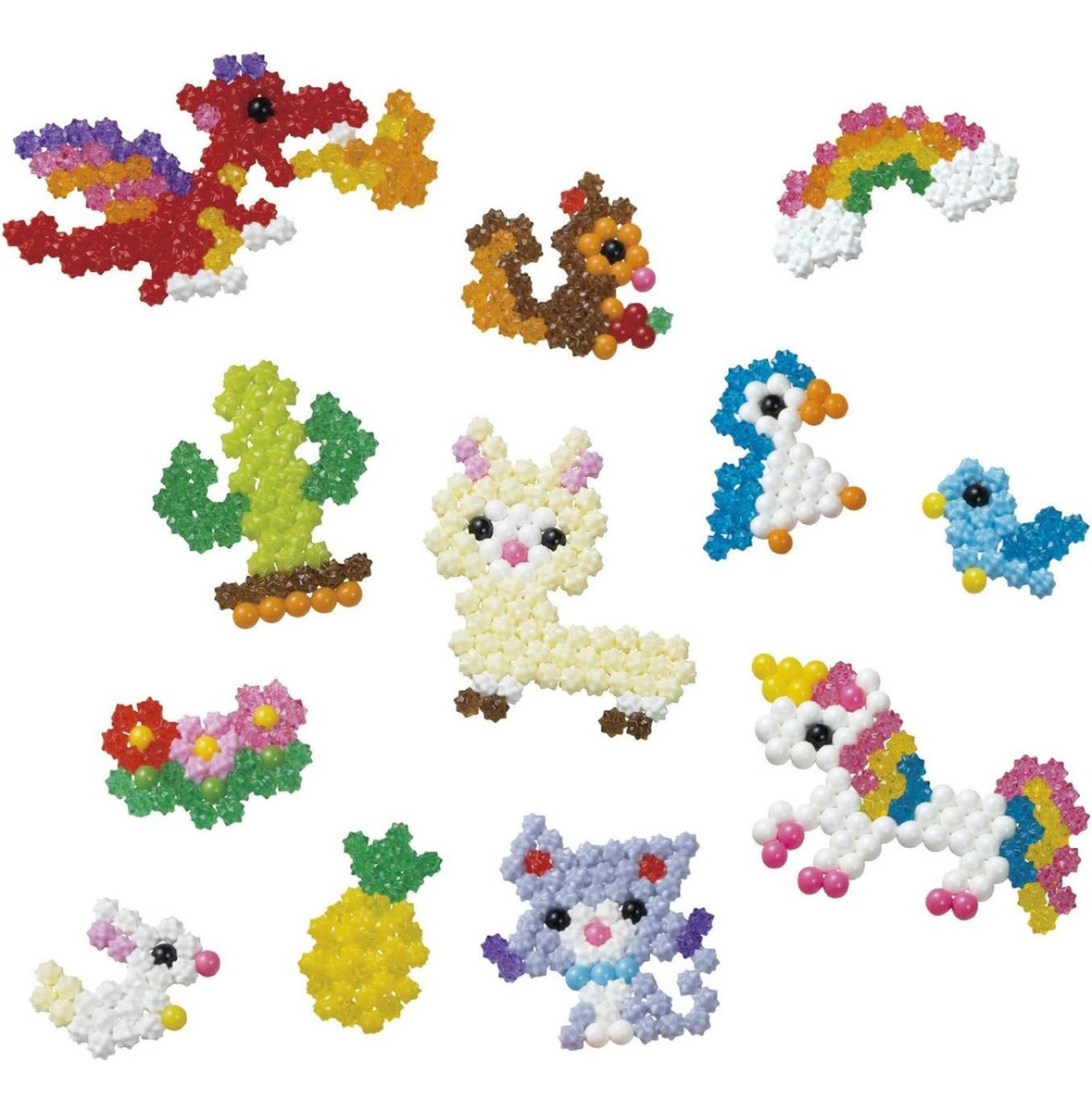 Juego Aquabeads Pack 1000 Cuentas De Estrella + Accesorios