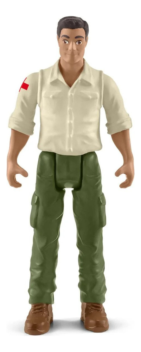 Camión Grande Rescate Animales Schleich Juguete Niño Trex