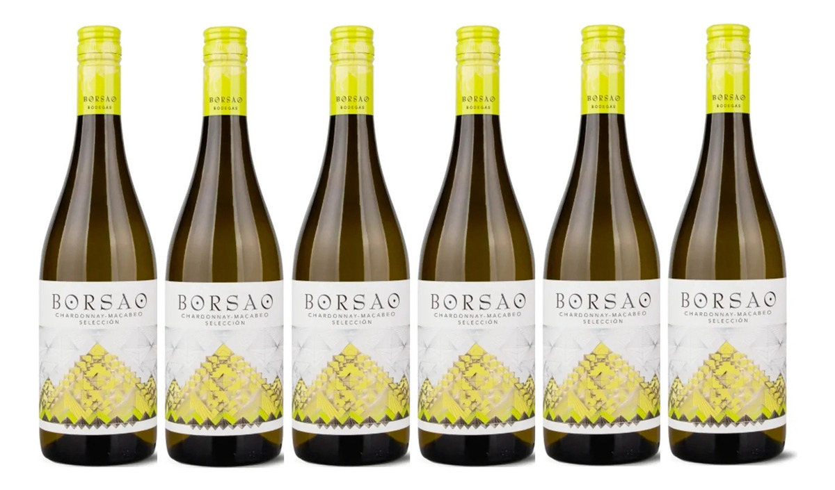 Vino X6 Blanco Borsao Botella 750 Ml Calidad Premium Trex