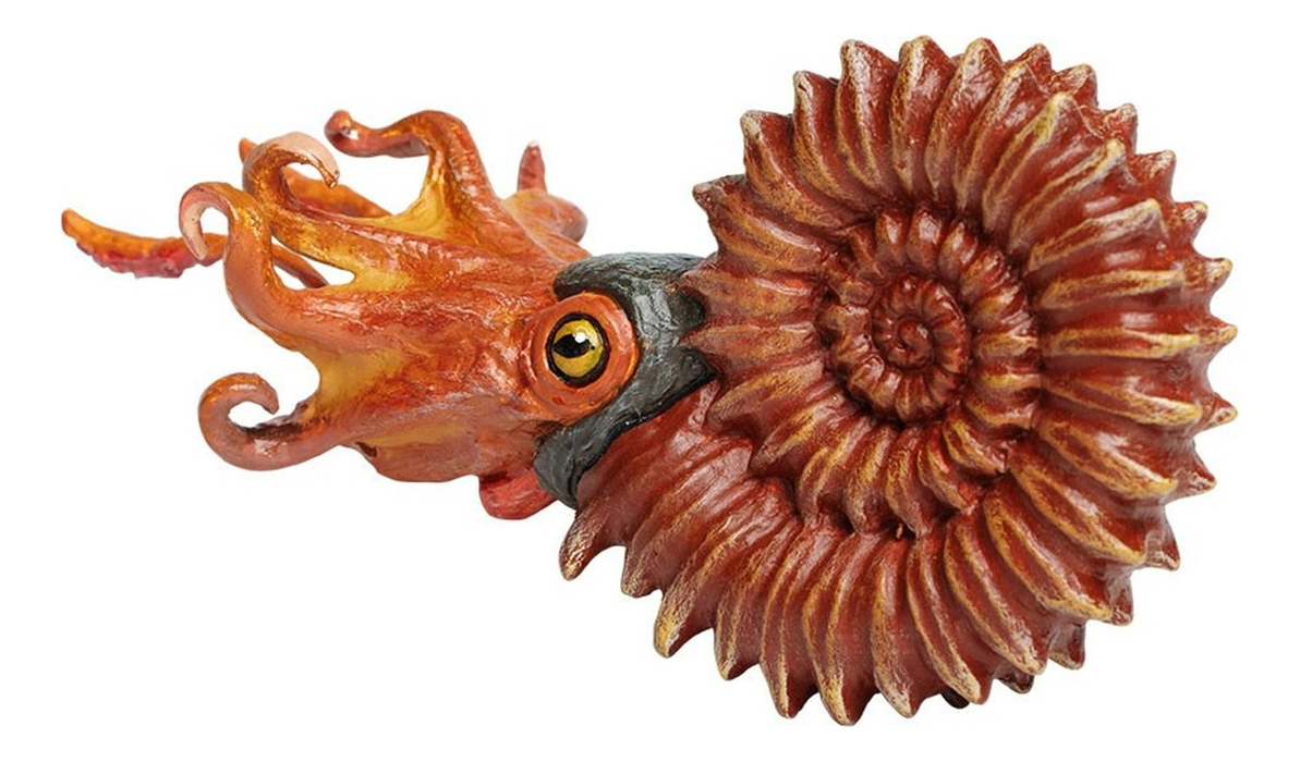 Caracol Ammonite Safari Muñeco Marino Coleccion Realista Tx