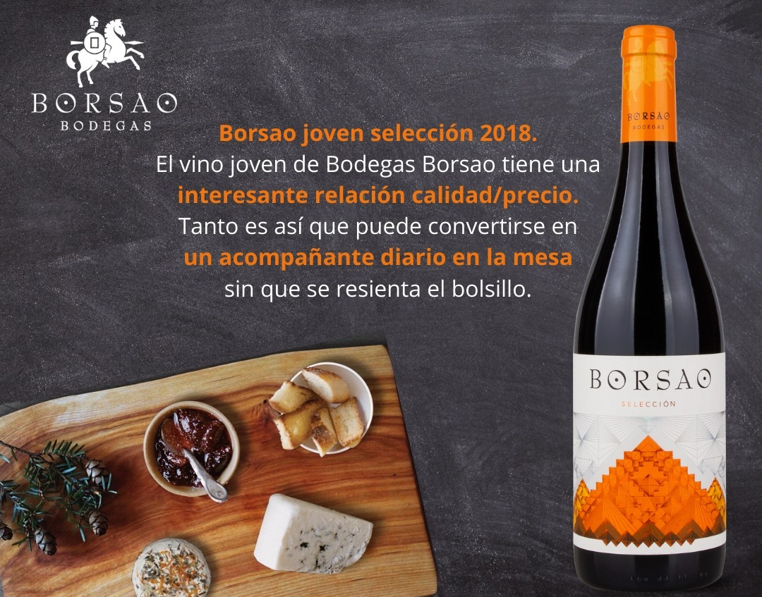 Vino Tinto Seleccion Borsao 750 Ml Premuim Calidad Trex