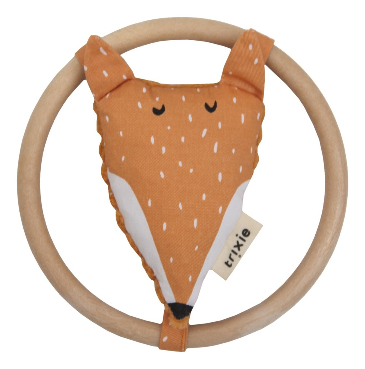 Sonajero Bebe Animales Sonido Trixie Baby Premium Trex