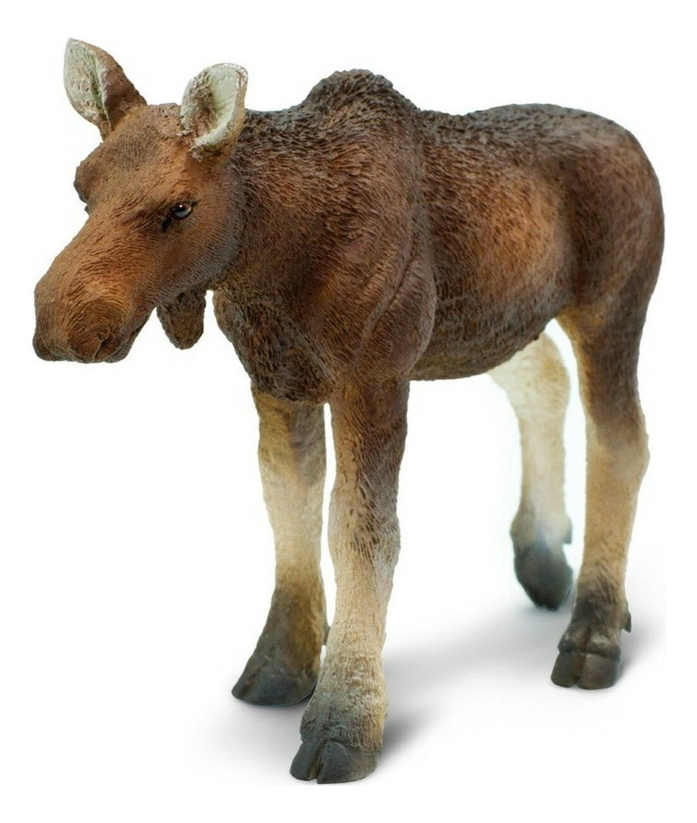 Vaca Moose Replica Muñeco Figura Safari Alce Hembra Juguete
