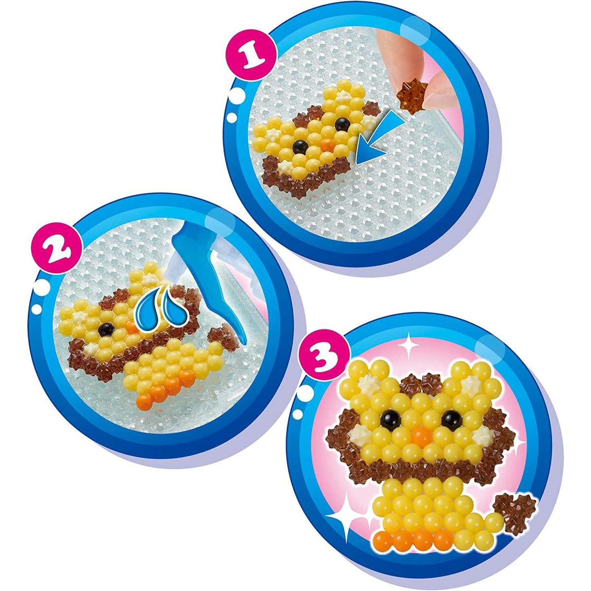 Juego Aquabeads Set Animales 600 Cuentas Manualidad Niños Tx