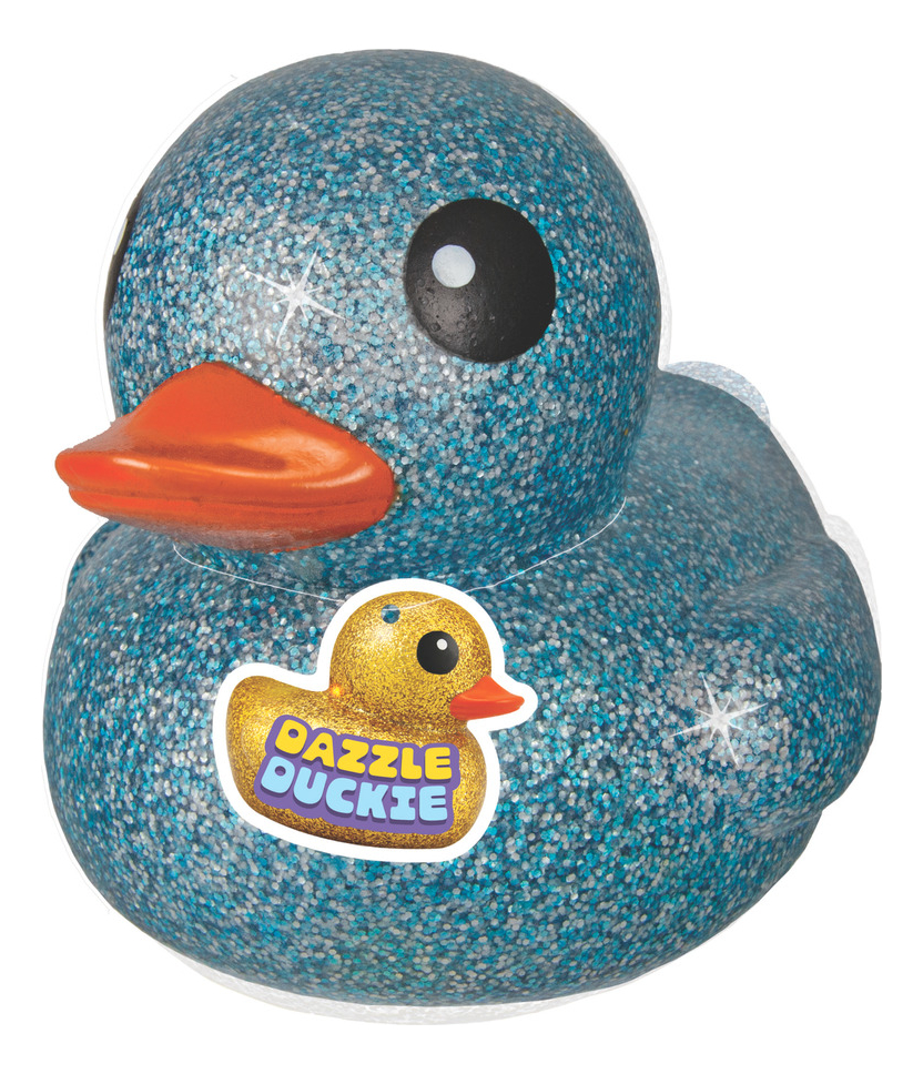 Patito Goma Purpurina Ja-ru Juego Infantil Suave Niñez Tx