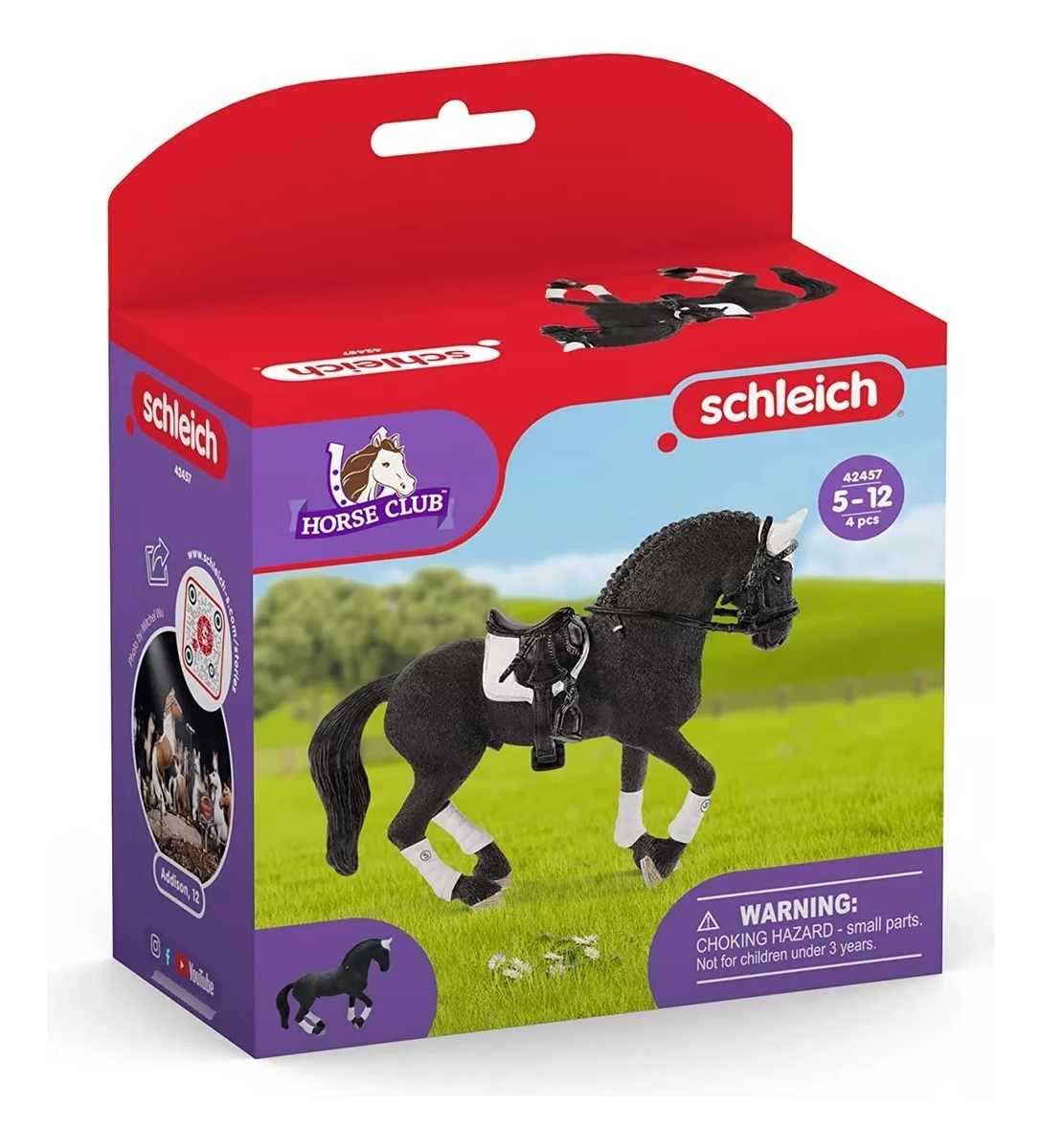 Figura Caballo Frisón Torneo Schleich Horse Club Infantil Tx