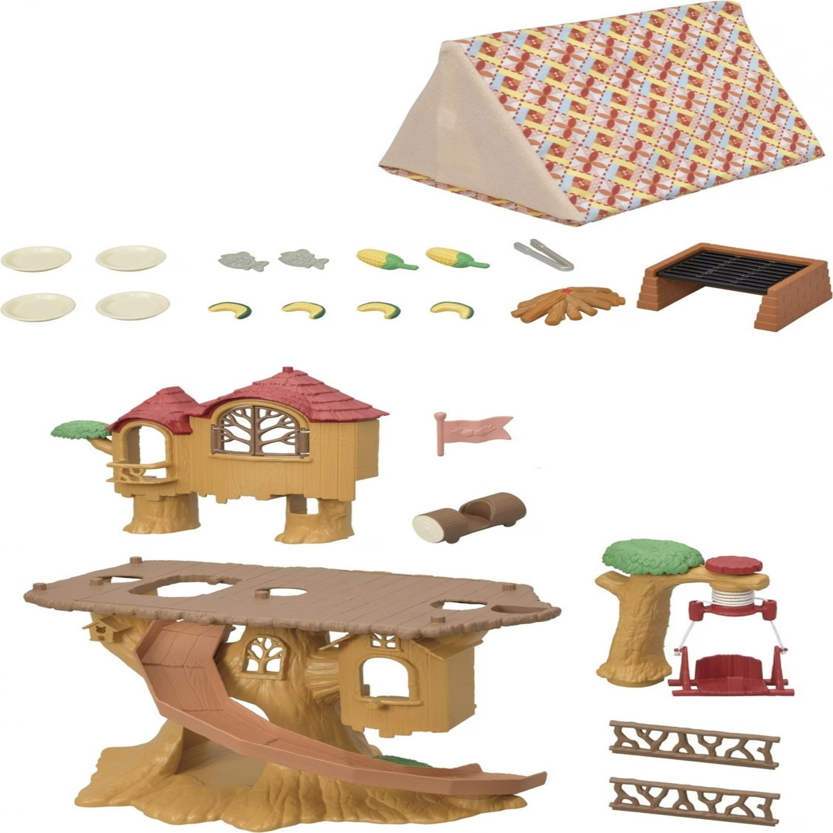 Sylvanian Families Casa Del Arbol + Acc Ternurines Trex