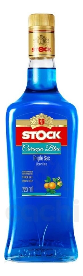 Licor Fino Stock Curacao Blue 720 Ml Cocteles Postres Trex