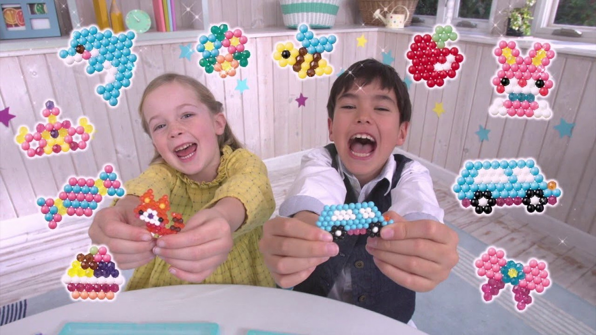Aquabeads Set Mini Pack Crea Adornos Llaveros Juguete Niño
