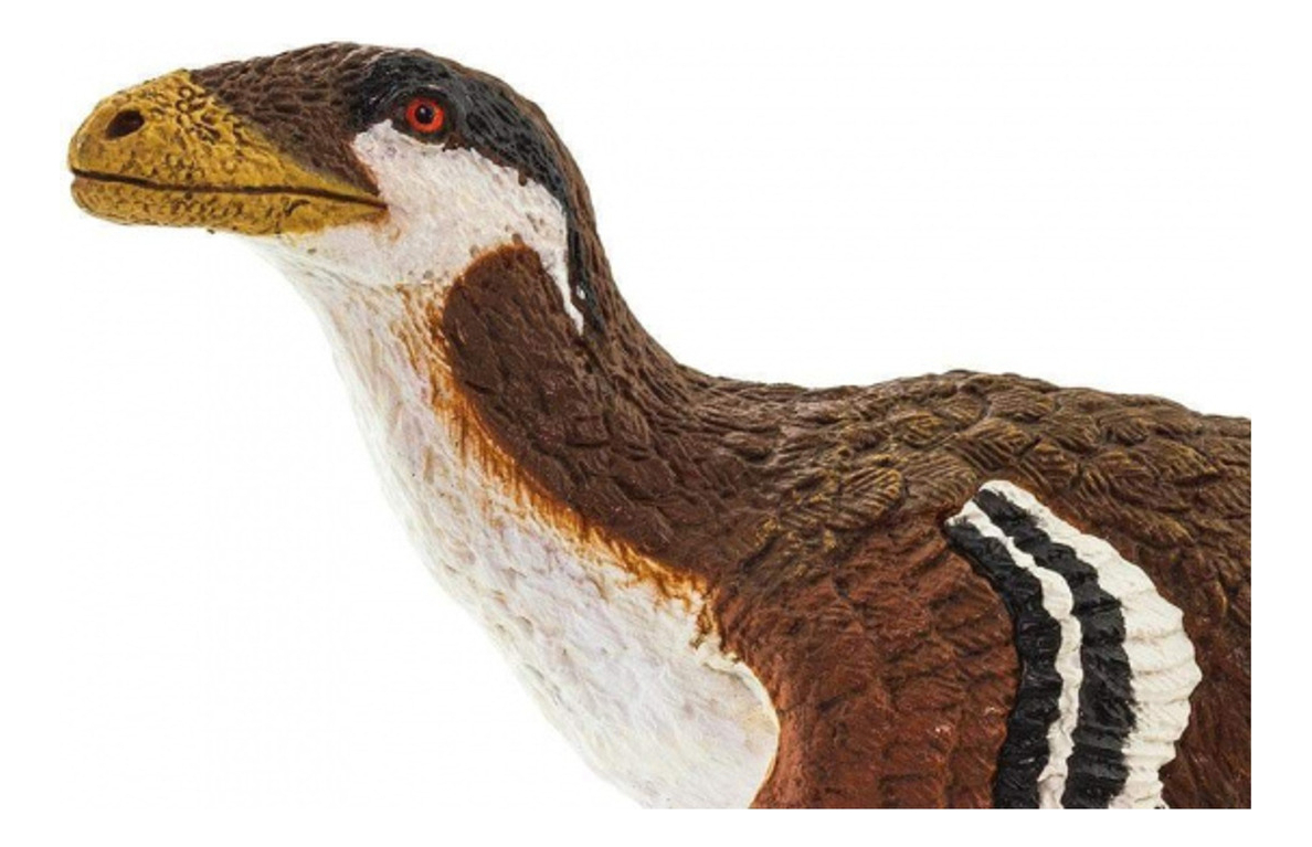 Dinosaurio Deinonychus Safari Colección Muñeco Realista Tx