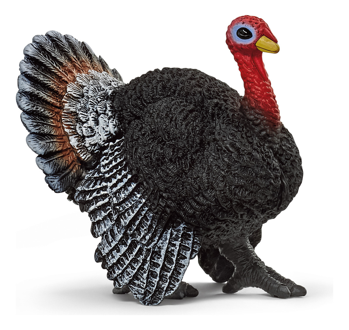 Figura Pavo Schleich Farm World Plumas Detalladas Trex