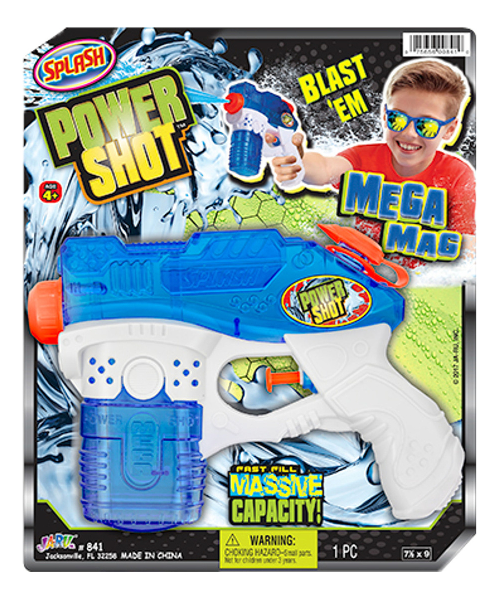 Pistola Lanzador Agua Megas Mag Splash Recargable Ja Ru Trex