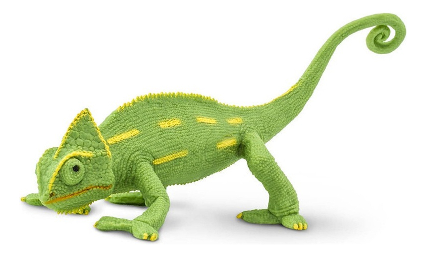 Camaleón Velada Bebé Safari Figura Muñeco Infantil Niño Tx