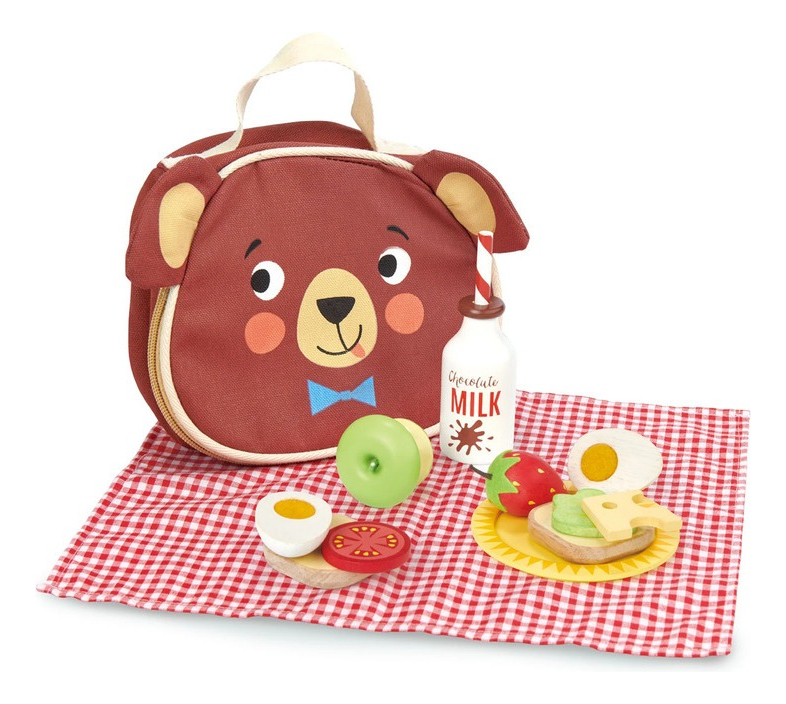 Tender Leaf Toys Picnic Oso Juguete Madera Niños Infantil ®