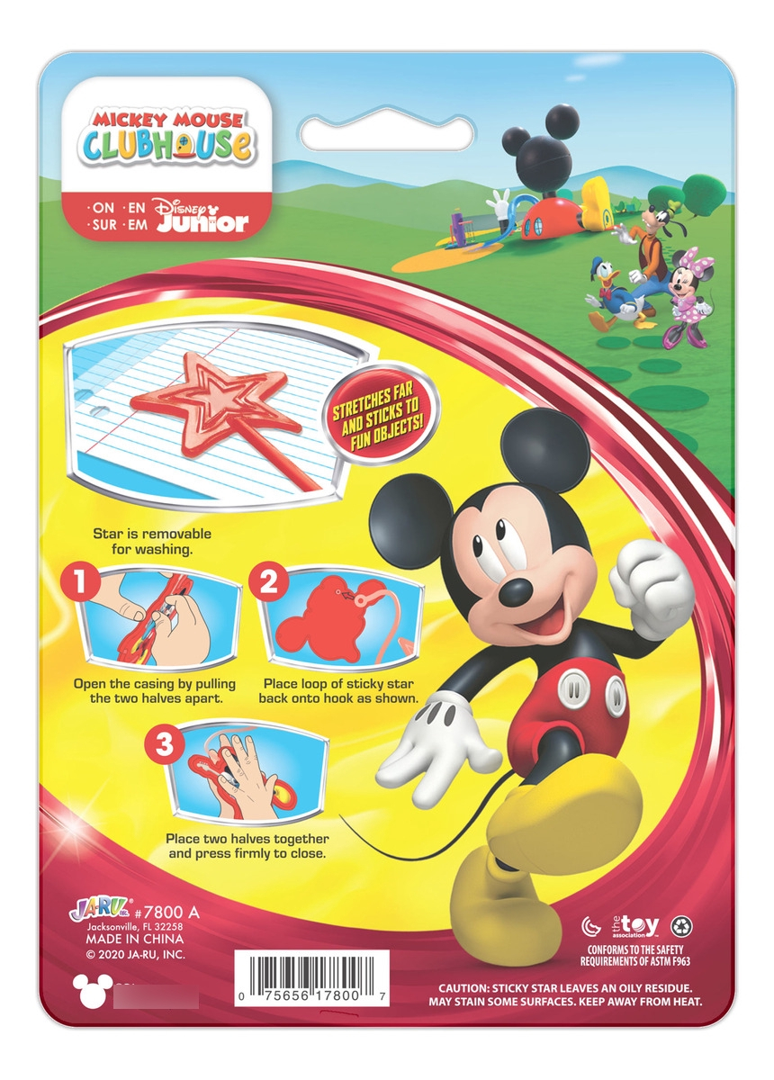 Juego Elástico Adhesivo Pegajoso Antiestres Disney Jaru Tx