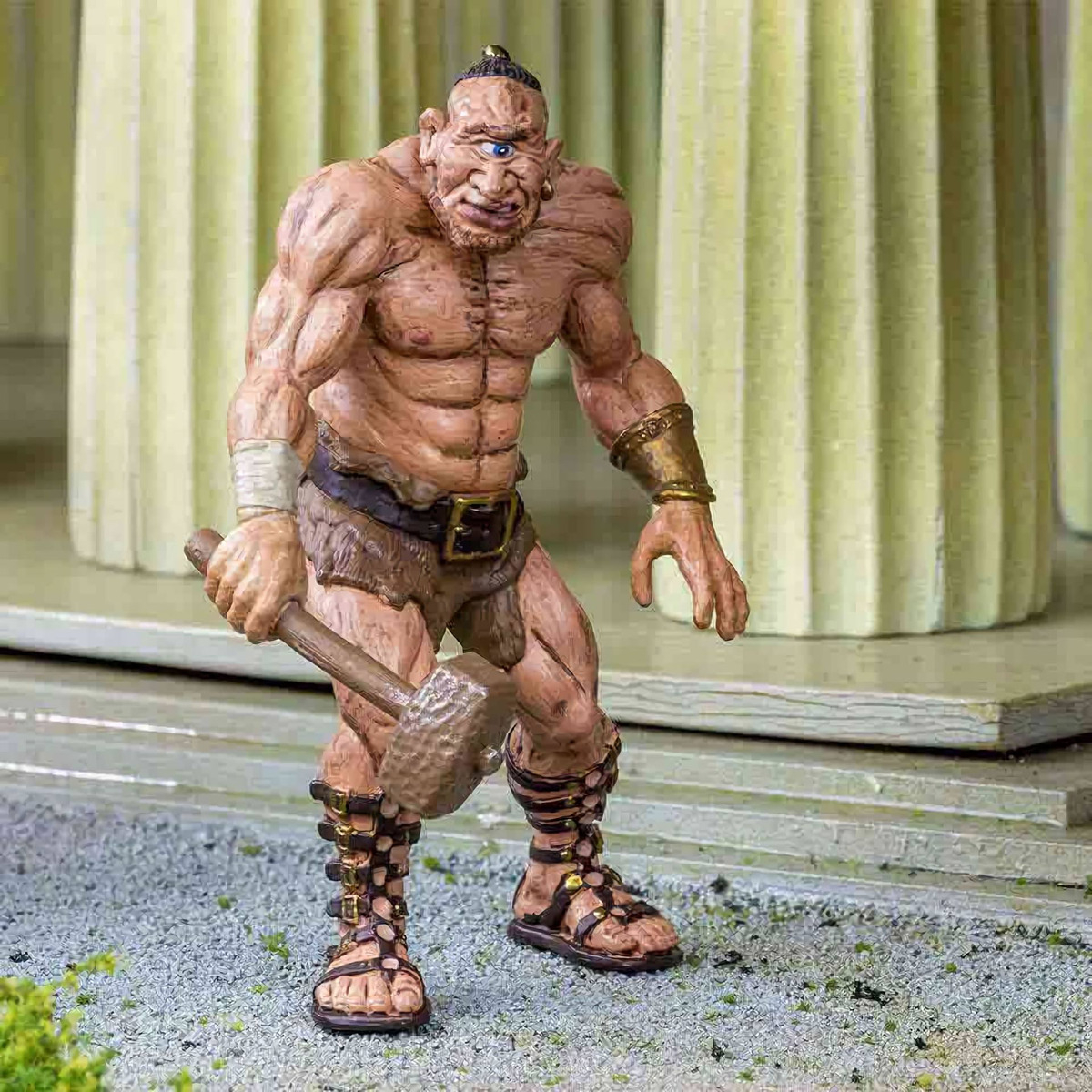 Ciclope Mitología Griega Safari Juguete Niño Figura Trex