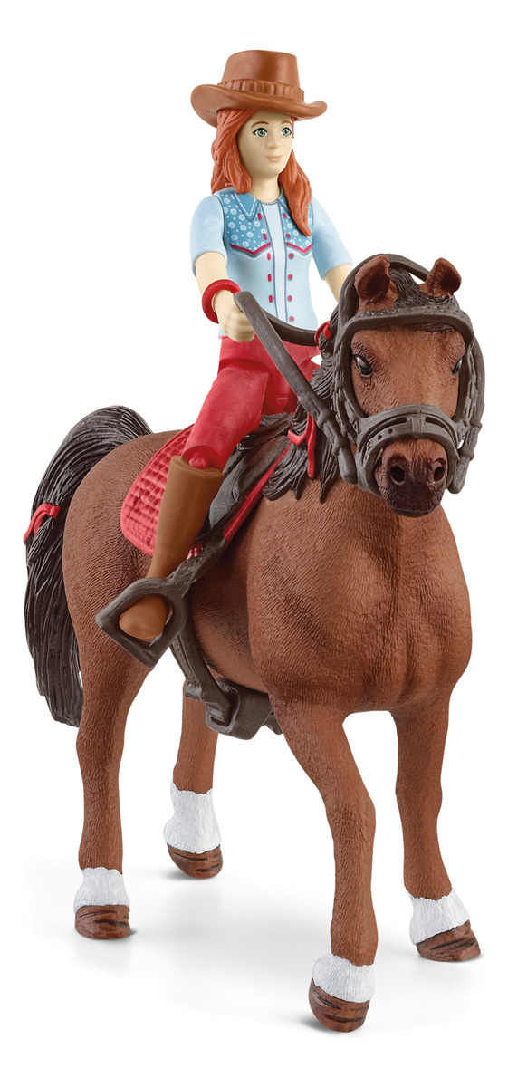 Set Caballo Hannah Cayenne Schleich Horse Club Trex
