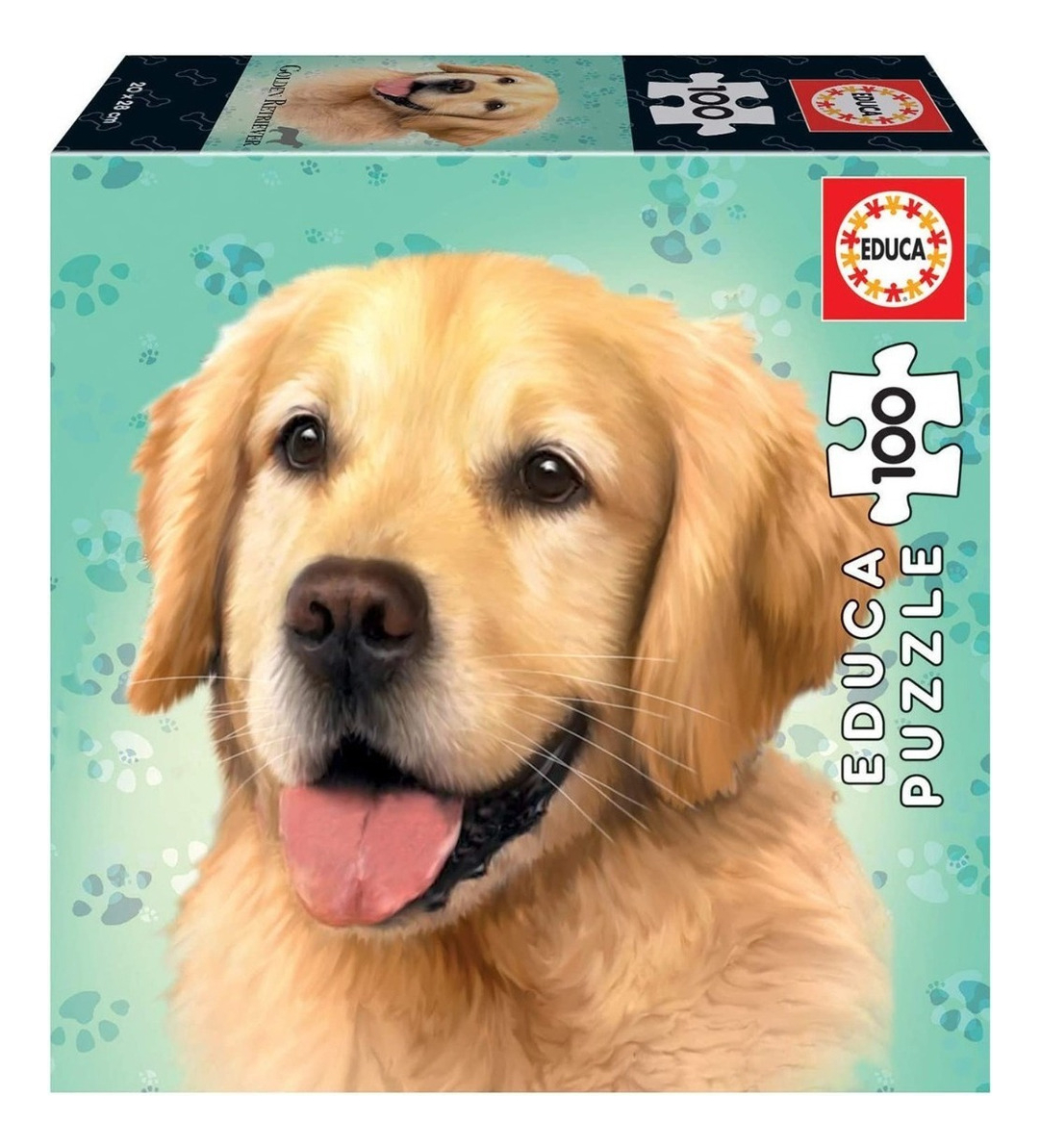 Puzzle 100 Piezas Perro Golden Retriever Rompecabezas Educa