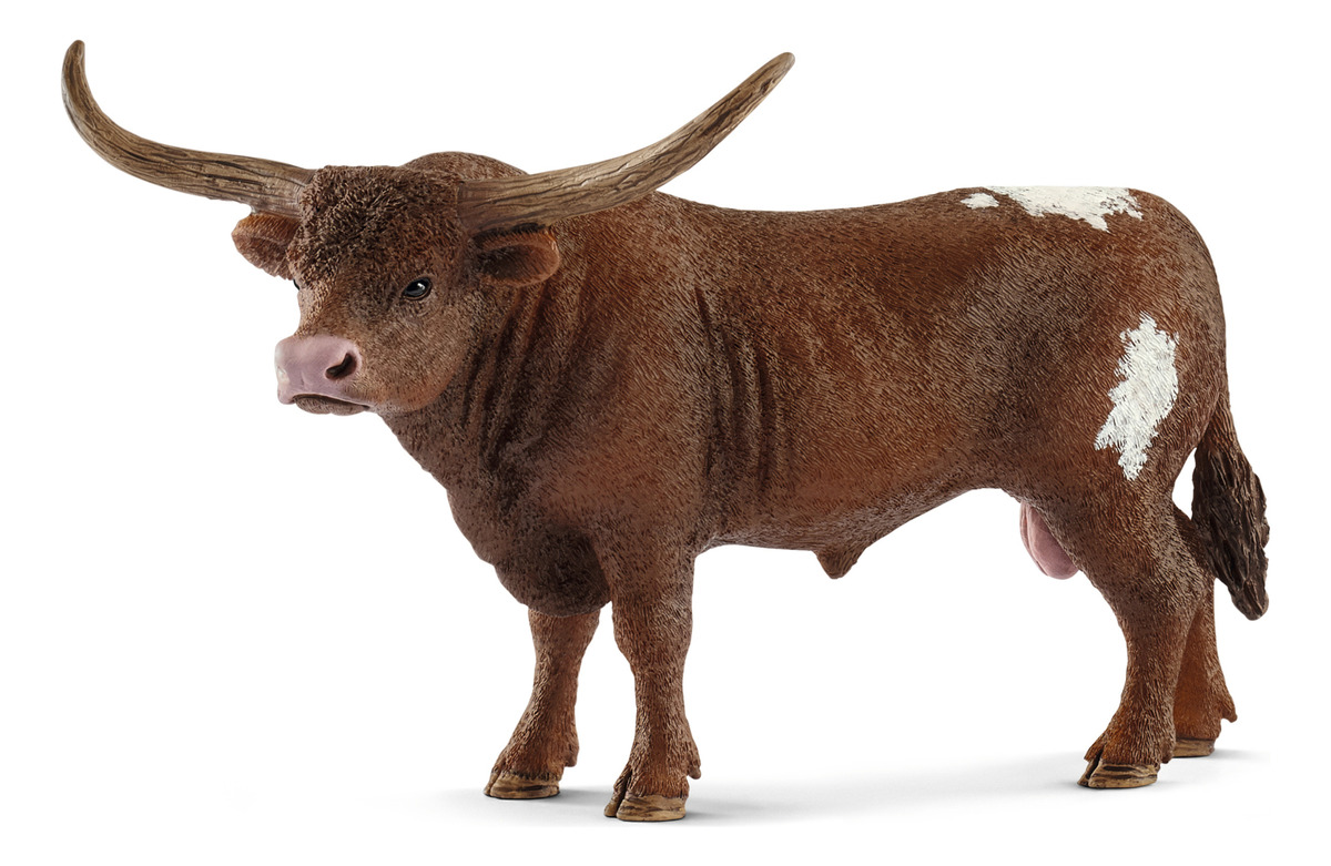 Figura Toro Texas Longhorn Schleich Farm World Salvaje Trex