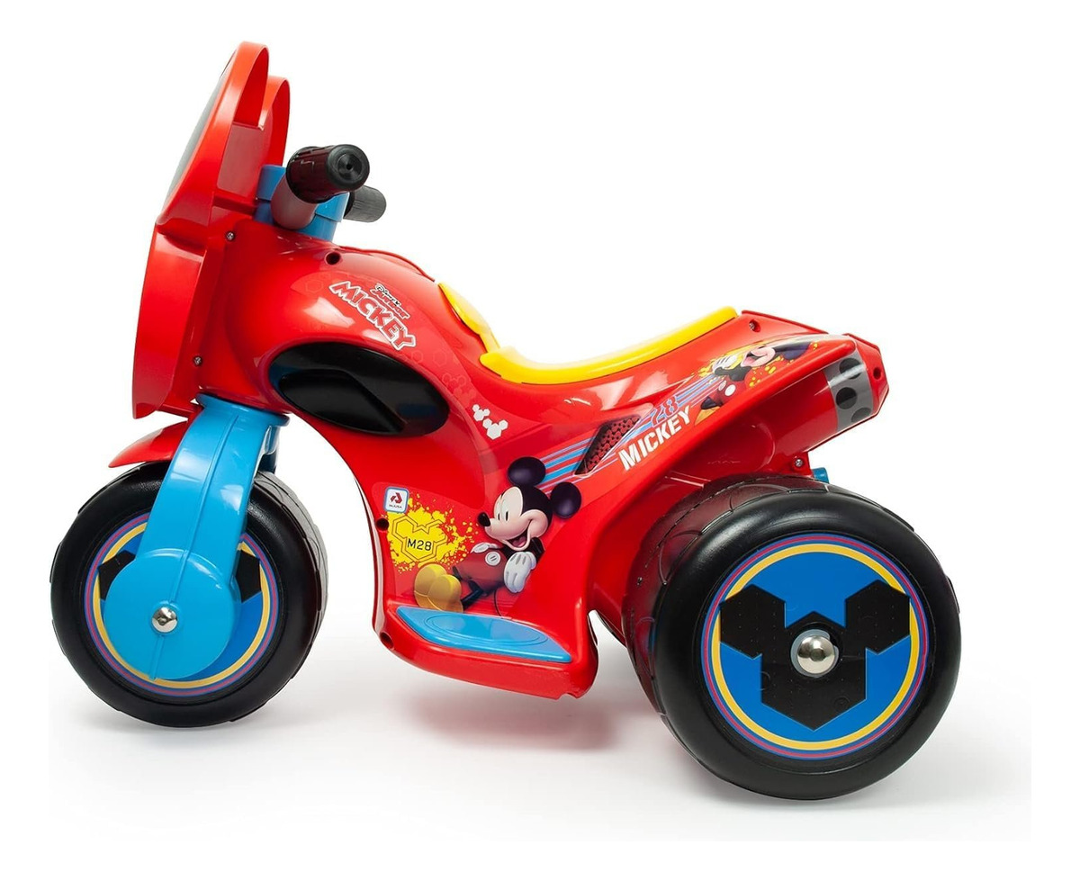 Moto Triciclo Coche Mickey Mouse Bateria Injusa Disney Trex