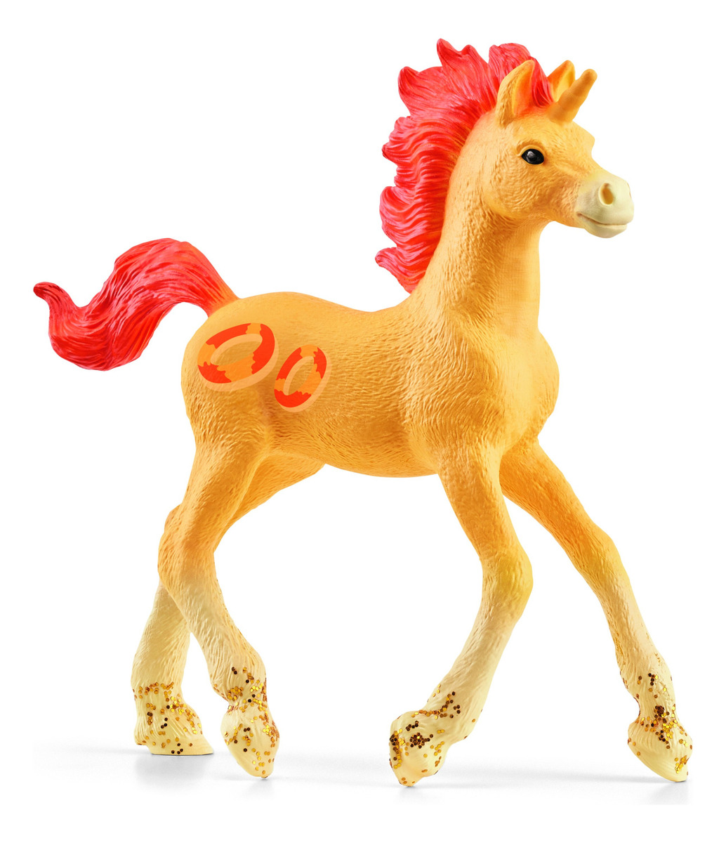 Figura Unicornio Peach Rings Bayala Schleich Caballo Trex