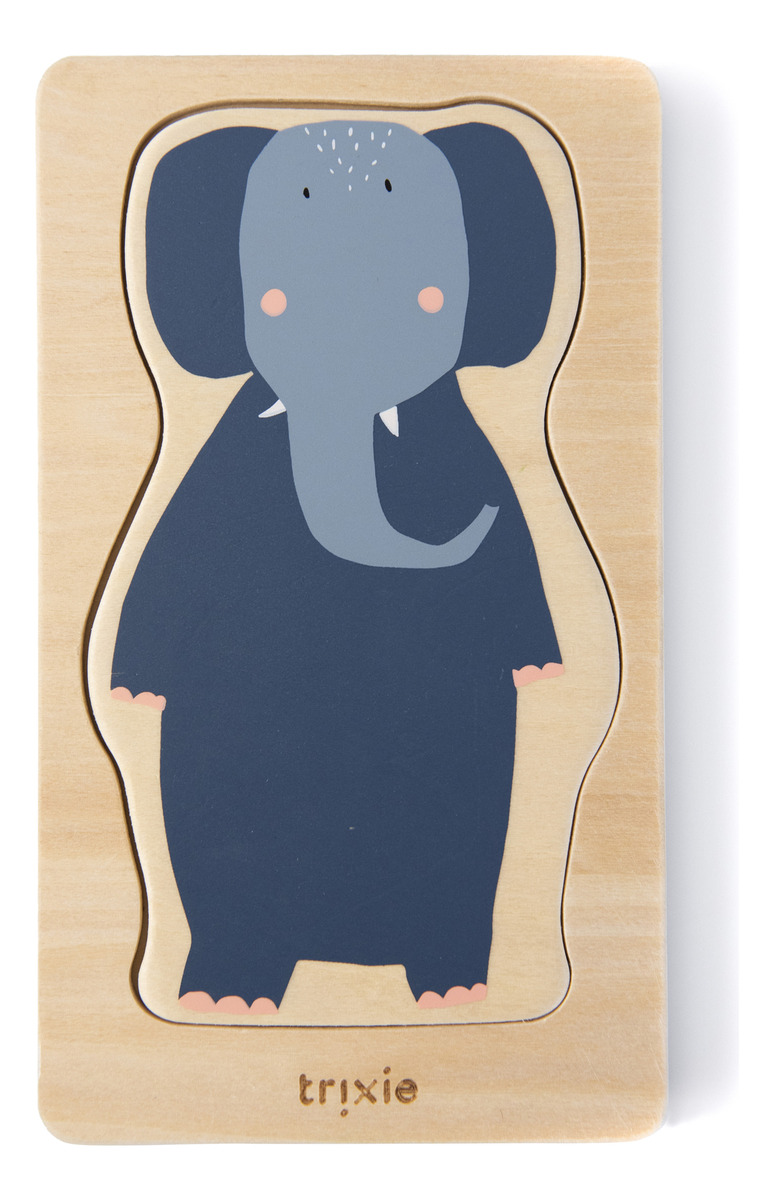 Rompecabezas Puzzle De Madera Infantil Trixie Animales Tx