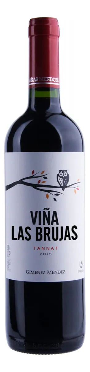 Vino Tannat Viña Las Brujas Botella Gimenez Mendez Trex