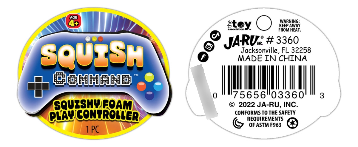 Juguete Anti Estres Squishy Fidget Toy Control Mando Ja-ru