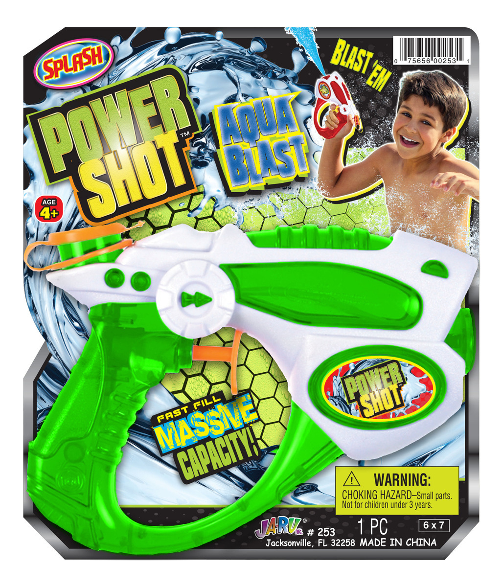 Pistola De Agua Alienigena De Mano Ja Ru Recargable Poderosa