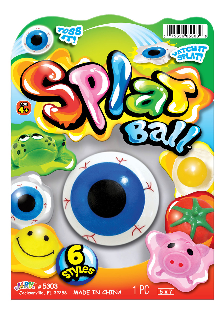 Squishy Bola Antiestrés Esponjosa Splat Ball Juguete Jaru Tx