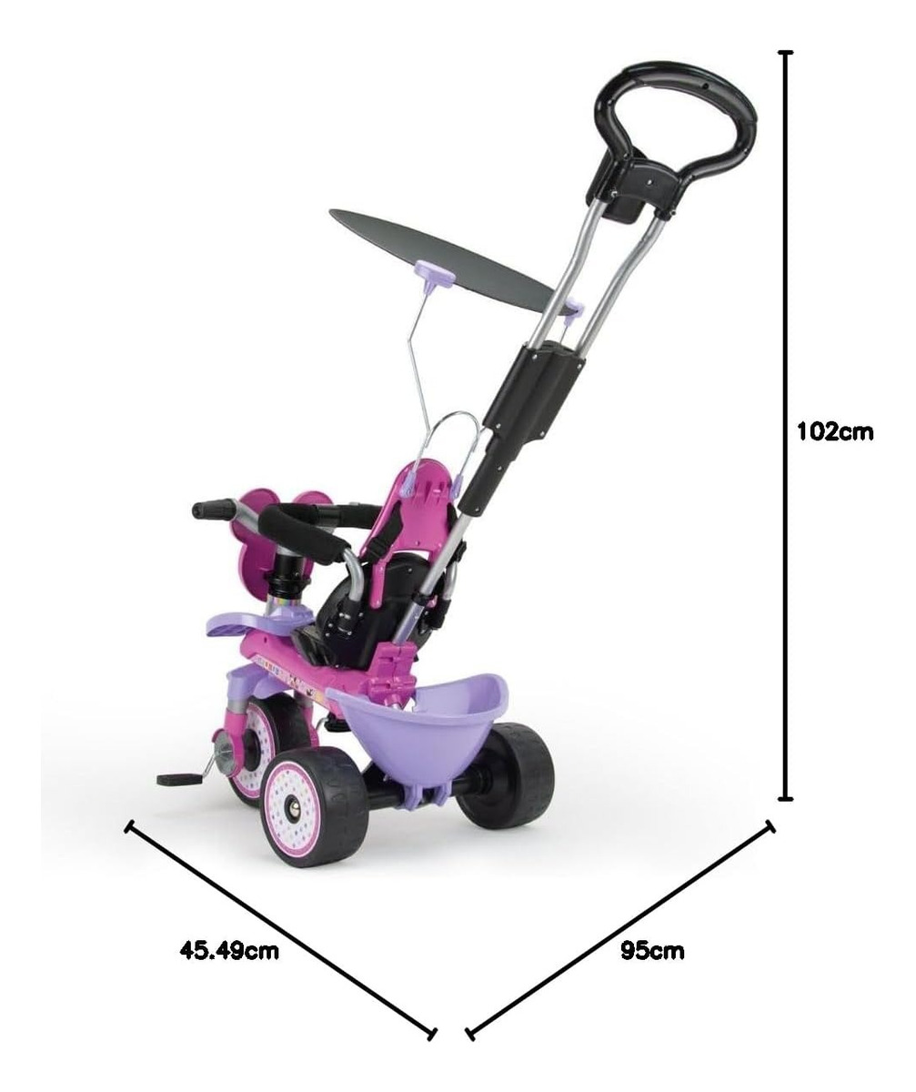 Triciclo Cochecito Evolutivo Minnie Mouse Injusa Infantil Tx
