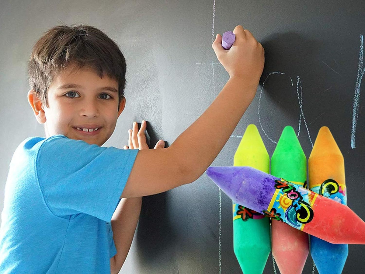 Juego Ja-ru Tiza Colores Dibuja Imagina Niños Didactico Trex