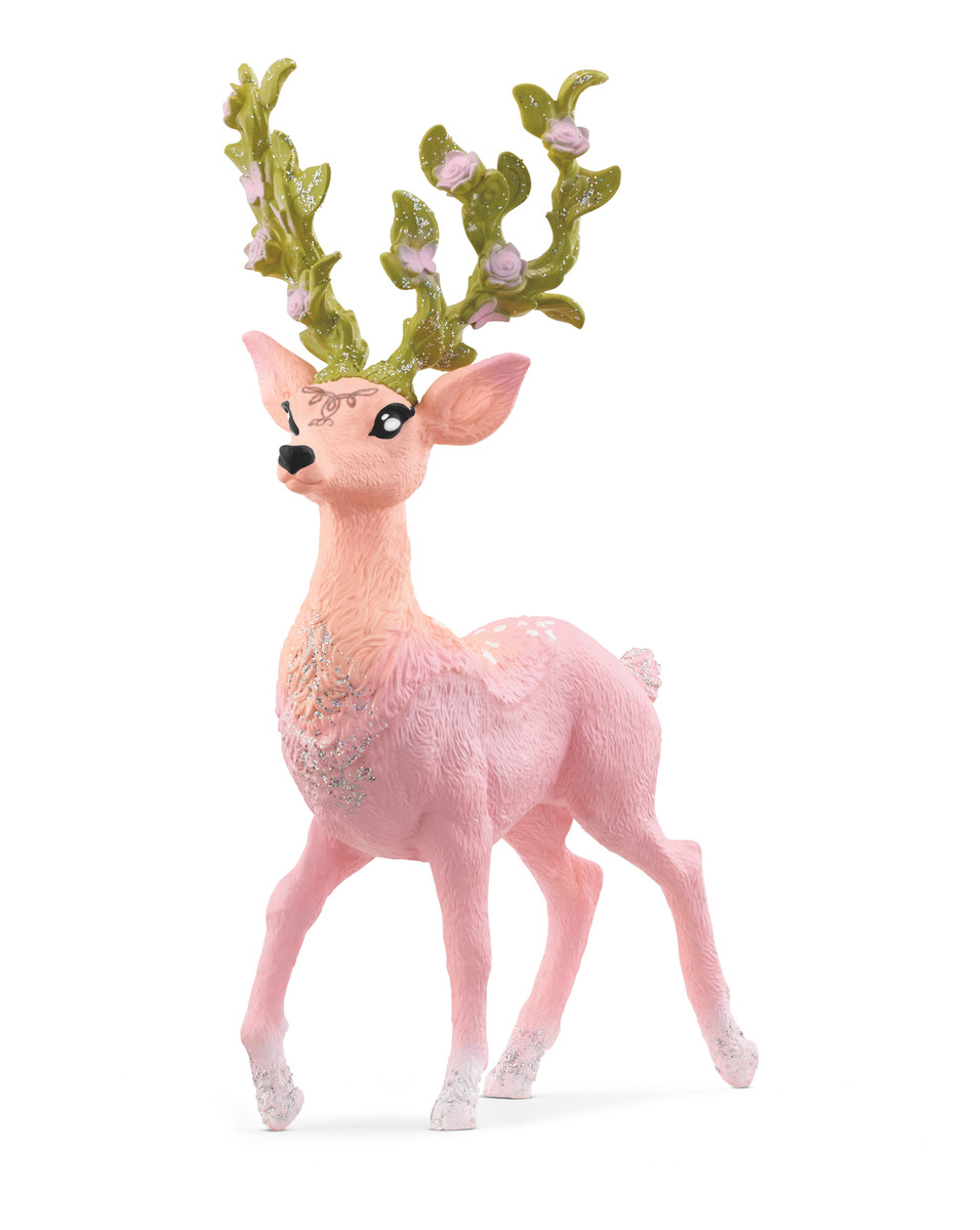 Ciervo Magico Glam Deer Rosado Cuernos Bayala Schleich Trex