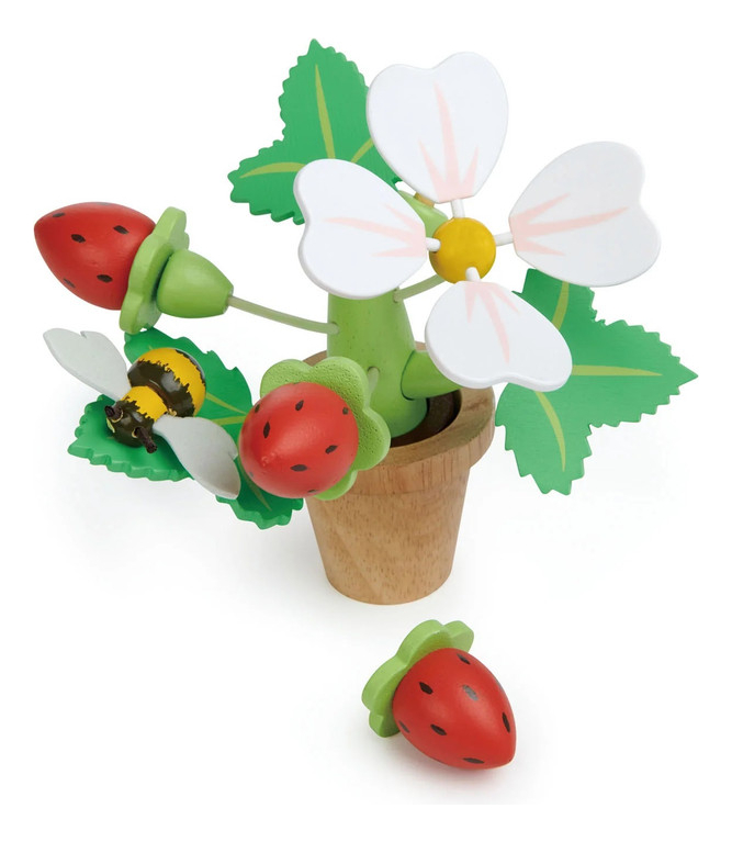 Set Flor Fresa Tender Leaf Diverte Juguetes Madera Niño Tx