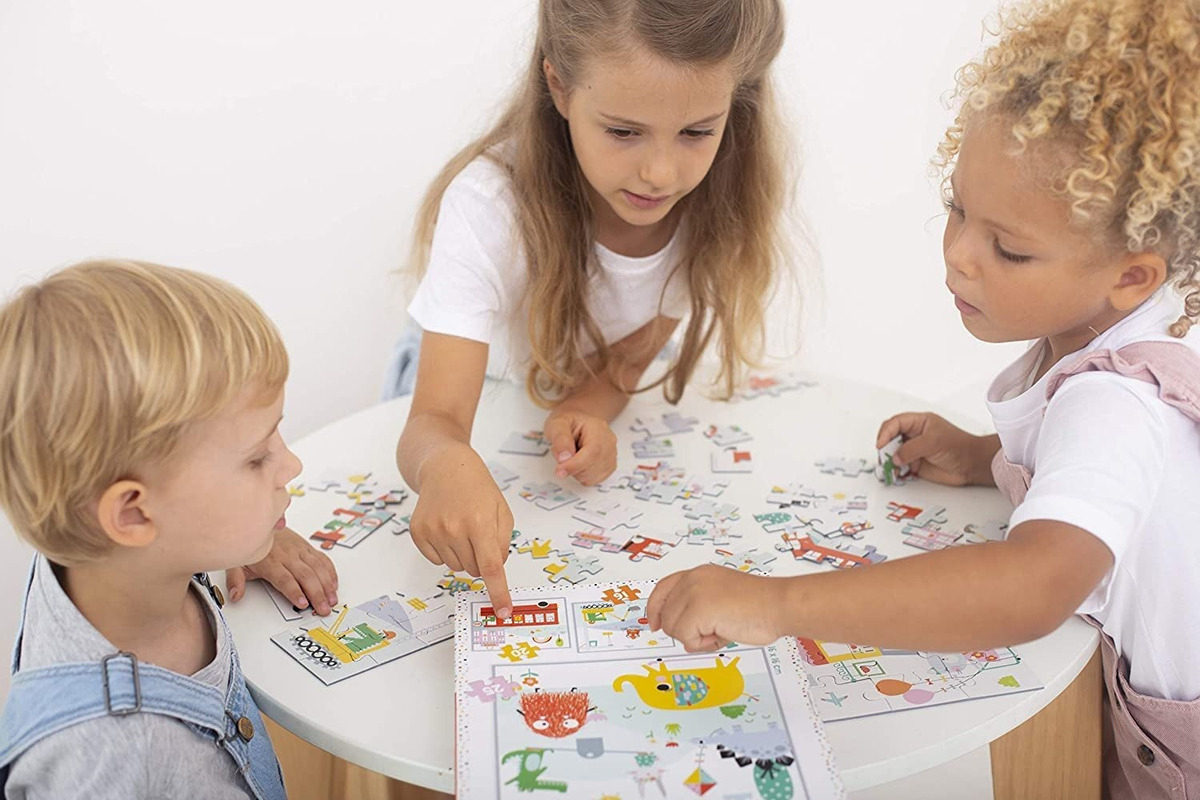 Set Puzzle Lemon Ribbon Rompecabezas Educa Bebes Animales