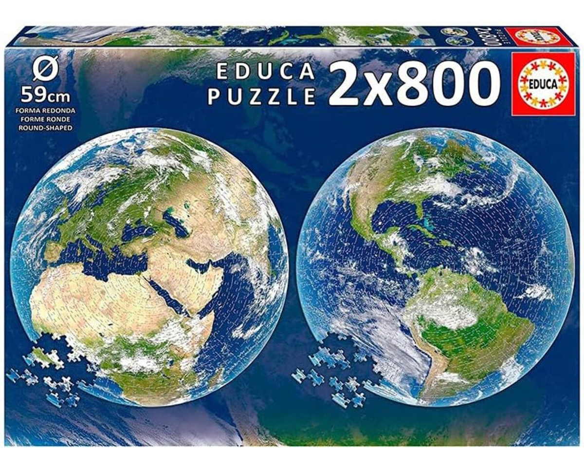 Puzzle Rompecabezas Plantea Tienda Mundo Educa 2 X 800 Trex